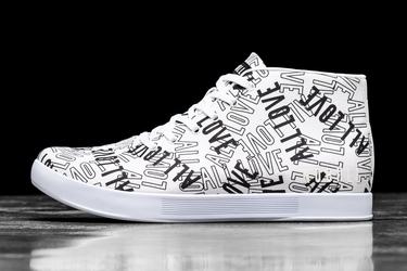 Nobull All Love Canvas Mid Women's Trainers White | Australia (UP5720)